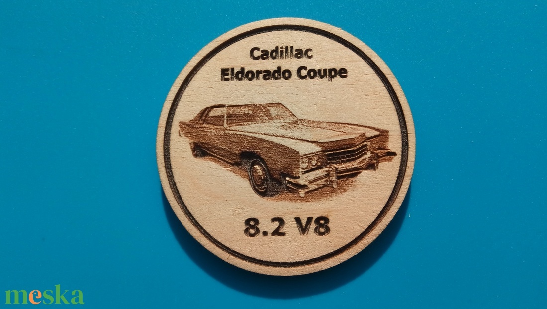Cadillac Eldorado mintás hűtőmágnes. - otthon & életmód - konyhafelszerelés, tálalás - konyhai dekoráció - hűtőmágnes - Meska.hu Cadillac Eldorado mintás hűtőmágnes. - otthon & életmód - konyhafelszerelés, tálalás - konyhai dekoráció - hűtőmágnes - Meska.hu