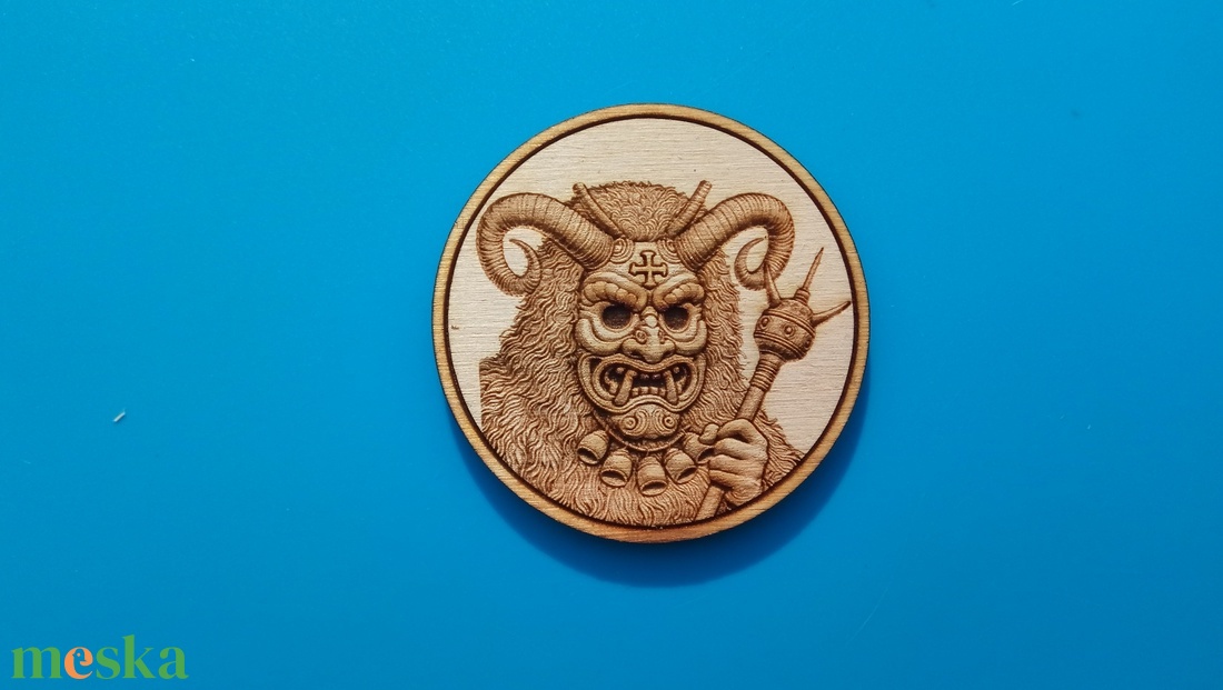 Busójárás mintás hűtőmágnes. Busós mágnes. Turisztika, hagyomány, Mohács térségében. Ritka, gravírozott hűtődísz. - otthon & életmód - konyhafelszerelés, tálalás - konyhai dekoráció - hűtőmágnes - Meska.hu Busójárás mintás hűtőmágnes. Busós mágnes. Turisztika, hagyomány, Mohács térségében. Ritka, gravírozott hűtődísz. - otthon & életmód - konyhafelszerelés, tálalás - konyhai dekoráció - hűtőmágnes - Meska.hu