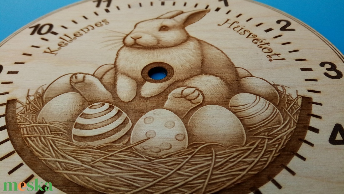 Húsvéti falióra. Ajándék vagy magadnak! Nyuszi, nyúl minta. Egyedi óra. Limitált szériás quarzóra. ;-) - otthon & életmód - dekoráció - fali és függő dekoráció - falióra & óra - Meska.hu Húsvéti falióra. Ajándék vagy magadnak! Nyuszi, nyúl minta. Egyedi óra. Limitált szériás quarzóra. ;-) - otthon & életmód - dekoráció - fali és függő dekoráció - falióra & óra - Meska.hu