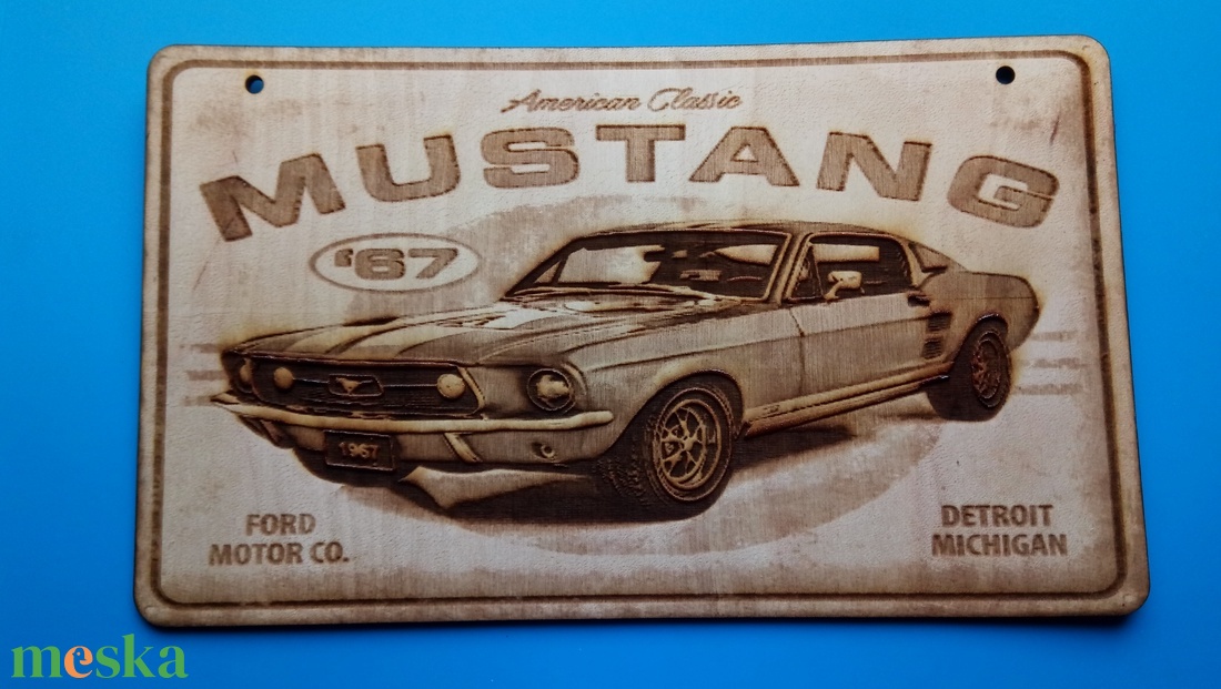 Ford Mustang fémtábla hangulatú gravírozás amei autó rajnogónak. - otthon & életmód - dekoráció - kép & falikép - fából készült kép - Meska.hu Ford Mustang fémtábla hangulatú gravírozás amei autó rajnogónak. - otthon & életmód - dekoráció - kép & falikép - fából készült kép - Meska.hu