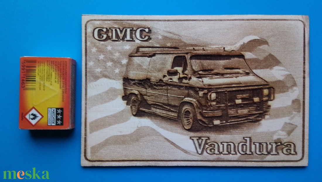 GMC VANDURA (zászló háttérrel), amerikai autós találkozó résztvevőknek. Veterán őrülteknek. Fém tábla hangulattal. - otthon & életmód - dekoráció - kép & falikép - fából készült kép - Meska.hu GMC VANDURA (zászló háttérrel), amerikai autós találkozó résztvevőknek. Veterán őrülteknek. Fém tábla hangulattal. - otthon & életmód - dekoráció - kép & falikép - fából készült kép - Meska.hu