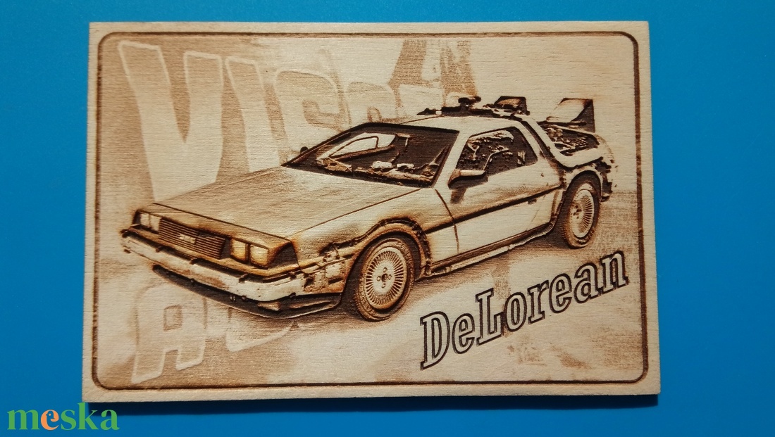 DeLorean amerikai autós találkozó résztvevőknek. Veterán őrülteknek. Fém tábla hangulattal. - otthon & életmód - dekoráció - kép & falikép - fából készült kép - Meska.hu DeLorean amerikai autós találkozó résztvevőknek. Veterán őrülteknek. Fém tábla hangulattal. - otthon & életmód - dekoráció - kép & falikép - fából készült kép - Meska.hu