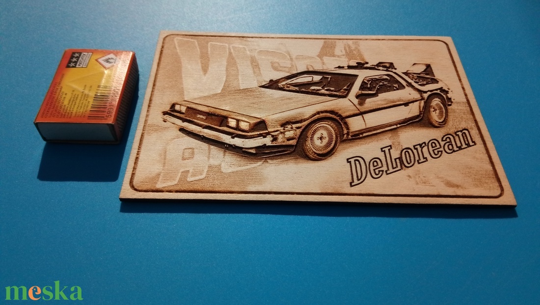 DeLorean amerikai autós találkozó résztvevőknek. Veterán őrülteknek. Fém tábla hangulattal. - otthon & életmód - dekoráció - kép & falikép - fából készült kép - Meska.hu DeLorean amerikai autós találkozó résztvevőknek. Veterán őrülteknek. Fém tábla hangulattal. - otthon & életmód - dekoráció - kép & falikép - fából készült kép - Meska.hu