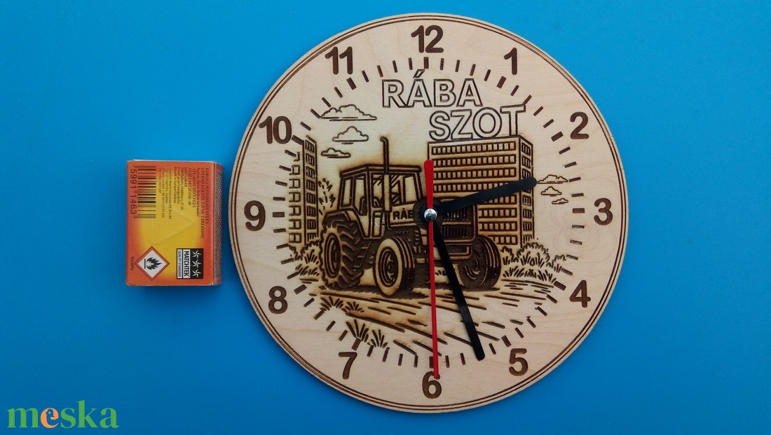 Rába traktor, SZOT üdülő előtt. Falióra, nosztalgikus hangulattal. ;) - otthon & életmód - dekoráció - fali és függő dekoráció - falióra & óra - Meska.hu Rába traktor, SZOT üdülő előtt. Falióra, nosztalgikus hangulattal. ;) - otthon & életmód - dekoráció - fali és függő dekoráció - falióra & óra - Meska.hu