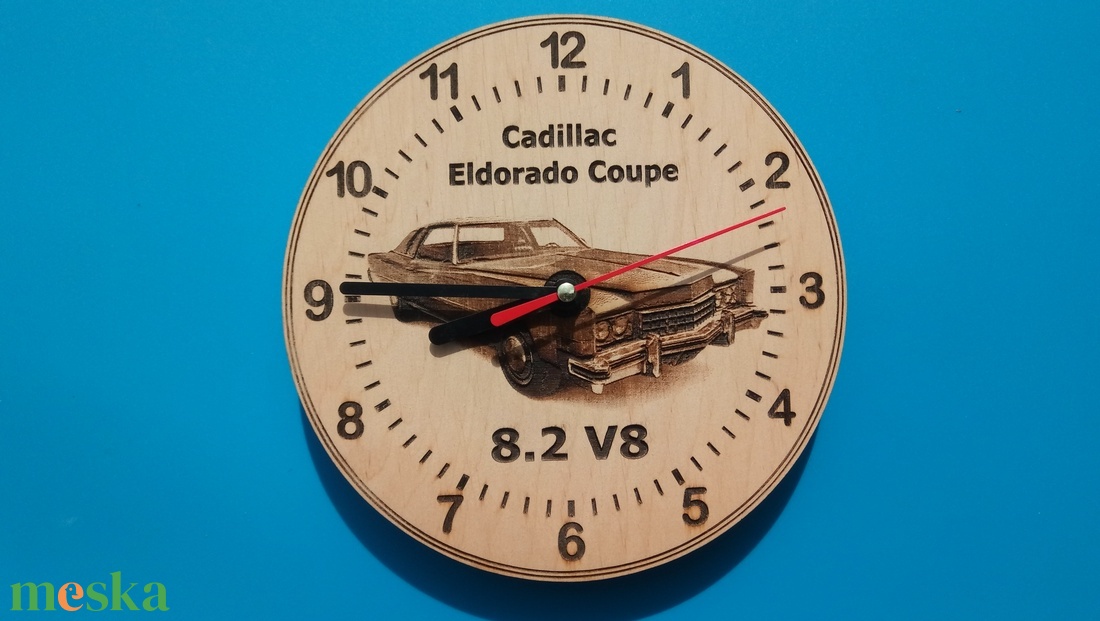 Cadillac Eldorado mintás falióra. (szines) Amerikai autó bolondoknak, veterán autósoknak. - otthon & életmód - dekoráció - fali és függő dekoráció - falióra & óra - Meska.hu Cadillac Eldorado mintás falióra. (szines) Amerikai autó bolondoknak, veterán autósoknak. - otthon & életmód - dekoráció - fali és függő dekoráció - falióra & óra - Meska.hu
