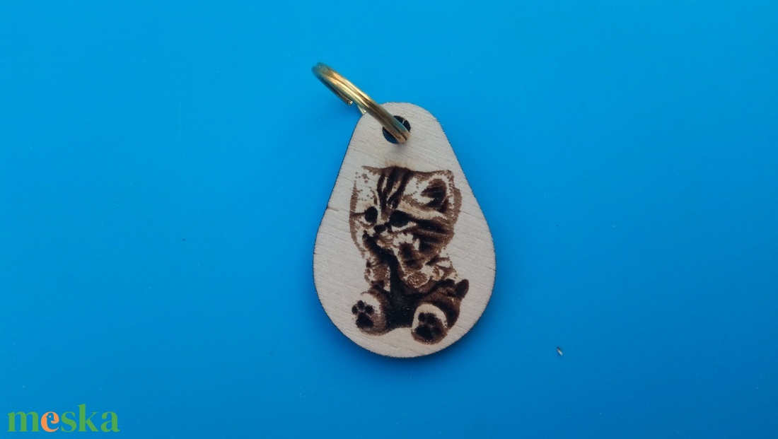 Cicás kulcstartó. - táska & tok - kulcstartó & táskadísz - kulcstartó - Meska.hu