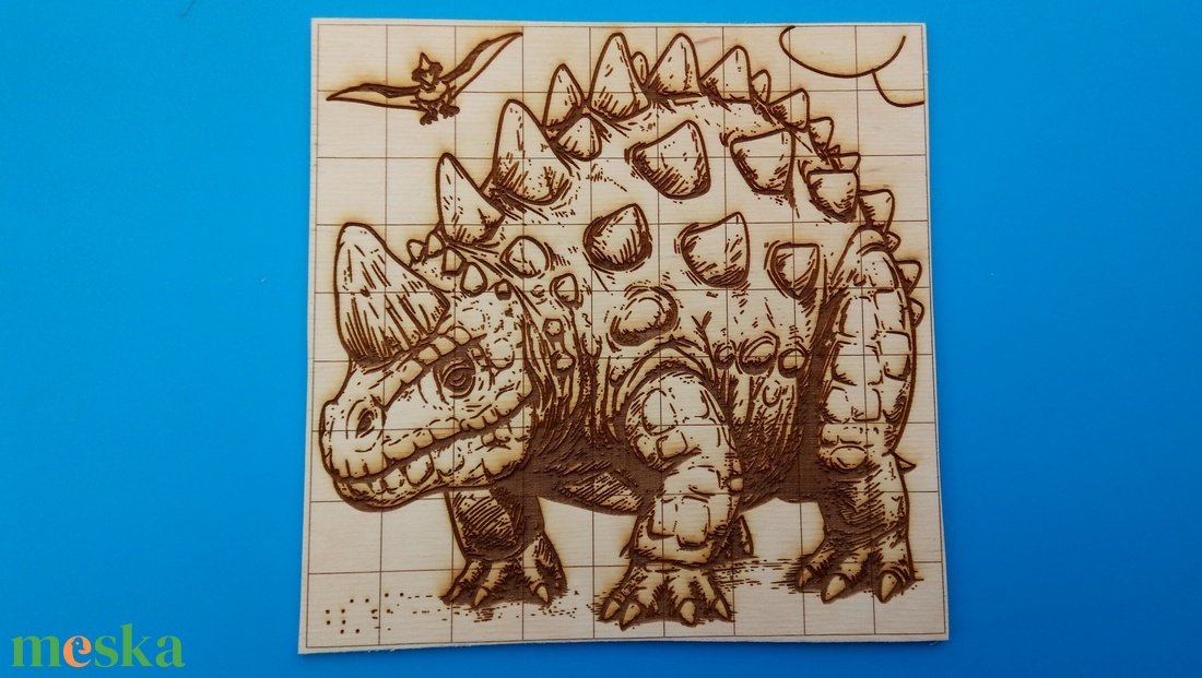 Dinoszaurusz kirakó játék. 9x9 kocka. - játék & sport - puzzle - kirakó, kocka kirakó - Meska.hu