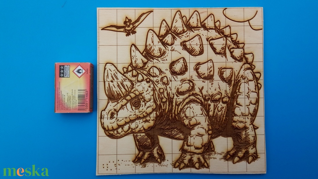 Dinoszaurusz kirakó játék. 9x9 kocka. - játék & sport - puzzle - kirakó, kocka kirakó - Meska.hu