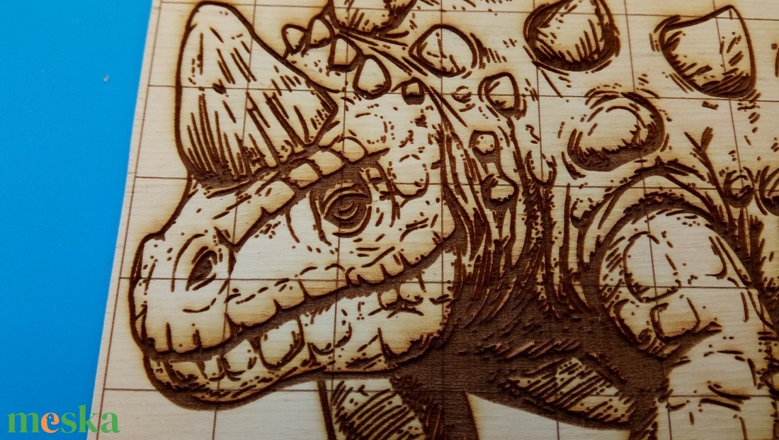 Dinoszaurusz kirakó játék. 9x9 kocka. - játék & sport - puzzle - kirakó, kocka kirakó - Meska.hu