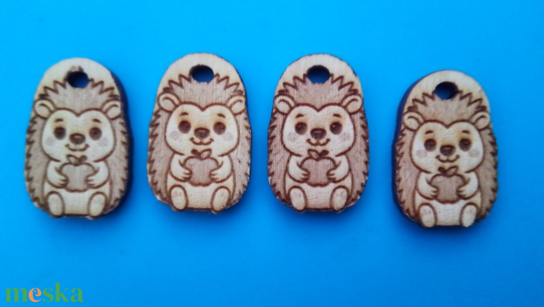 Sünis cipőfűződísz. Süni, sündisznó mintás dísz. - táska & tok - kulcstartó & táskadísz - kulcstartó - Meska.hu