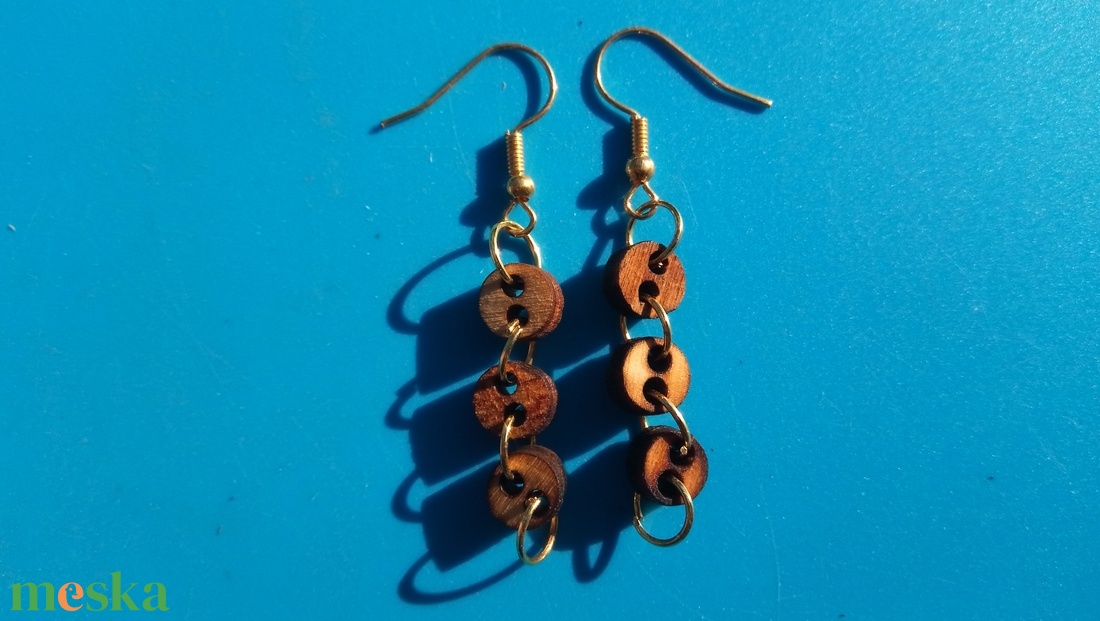 Fülbevaló lánc. Lógó füldíszek készítéséhez egyedi alapanyag, alkatrész. Kreatív kivitelezőknek/gyártóknak/hobbystáknak. - kellékek & szerszámok - hobby fa alapanyag - egyéb fatermék - Meska.hu