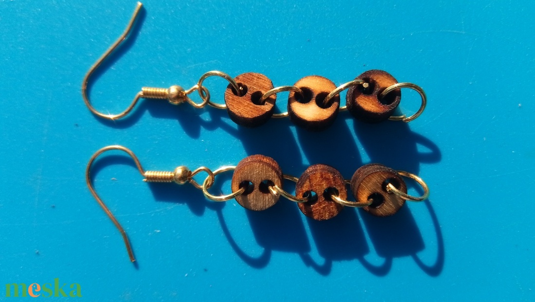 Fülbevaló lánc. Lógó füldíszek készítéséhez egyedi alapanyag, alkatrész. Kreatív kivitelezőknek/gyártóknak/hobbystáknak. - kellékek & szerszámok - hobby fa alapanyag - egyéb fatermék - Meska.hu