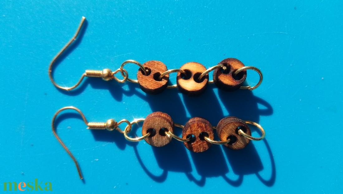 Fülbevaló lánc. Lógó füldíszek készítéséhez egyedi alapanyag, alkatrész. Kreatív kivitelezőknek/gyártóknak/hobbystáknak. - kellékek & szerszámok - hobby fa alapanyag - egyéb fatermék - Meska.hu