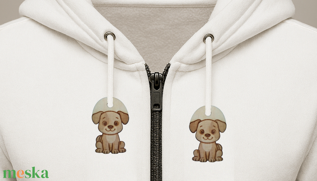 Kutyás zsinórdísz. Kutya mintával készült háti- és tornazsákdísz. Kutyával készült függődísz. A csomagban 2 db van. - ékszer - lábdísz és testékszer - lábgyűrű és lábdísz - Meska.hu