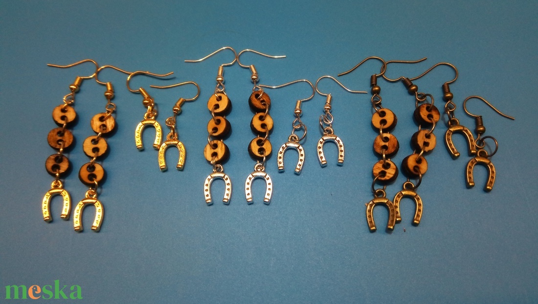 Szerencsepatkós fülbevaló. Szerencsehozó füldísz. Szerencsés ajándék. Arany, ezüst, bronz. Szilveszterre, karácsonyra. - esküvő - ékszer - fülbevaló - Meska.hu