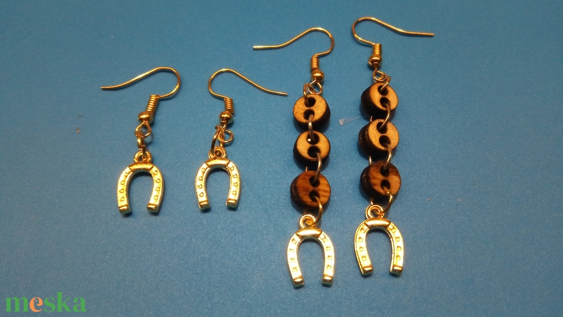 Szerencsepatkós fülbevaló. Szerencsehozó füldísz. Szerencsés ajándék. Arany, ezüst, bronz. Szilveszterre, karácsonyra. - esküvő - ékszer - fülbevaló - Meska.hu