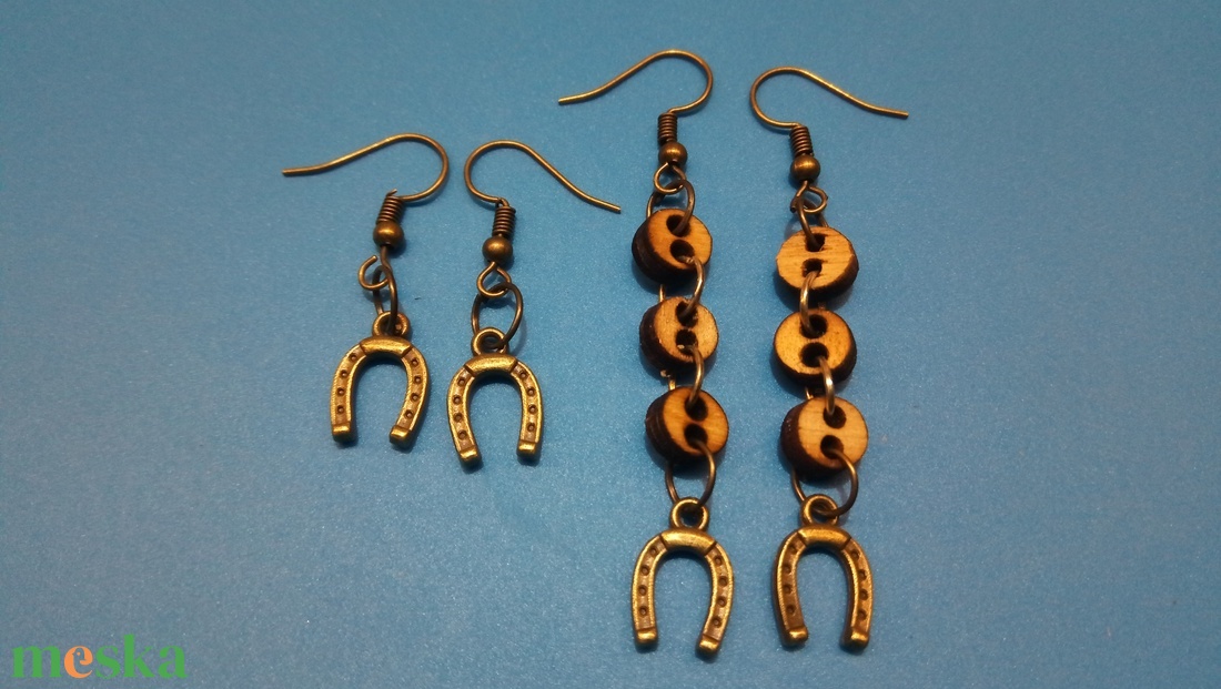 Szerencsepatkós fülbevaló. Szerencsehozó füldísz. Szerencsés ajándék. Arany, ezüst, bronz. Szilveszterre, karácsonyra. - esküvő - ékszer - fülbevaló - Meska.hu