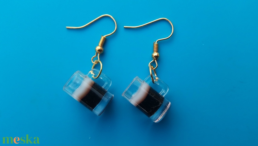 Farsangi söröskorsó fülbevaló több akasztó Farsang, buli, vidám összejövetel, haveri találkozó, kocsma party, vidámság - esküvő - ékszer - fülbevaló - Meska.hu