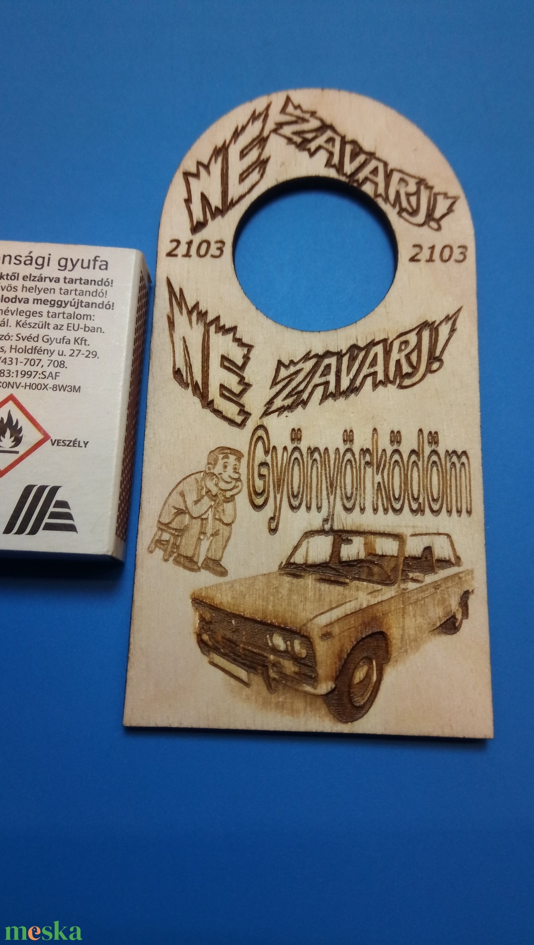 LADA 2103 mintás NE ZAVARJ! tábla. Vicces, humoros ajándék ladásnak, veteránosnak, autósnak férfinak zsigulisnak srácnak - esküvő - dekoráció - tábla & jelzés - Meska.hu