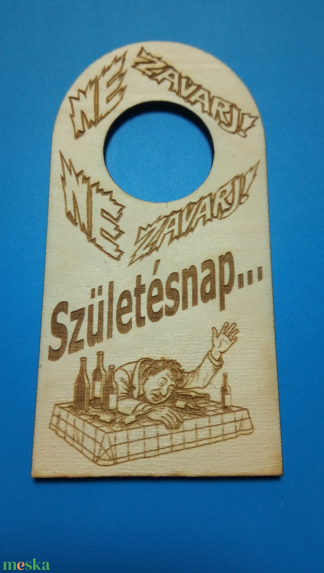 NE ZAVARJ! Születésnap... feliratú Netábla. Vicces felszólítás szülinapra. Ajánljuk férfiaknak, időseknek, fiataloknak. - esküvő - dekoráció - tábla & jelzés - Meska.hu