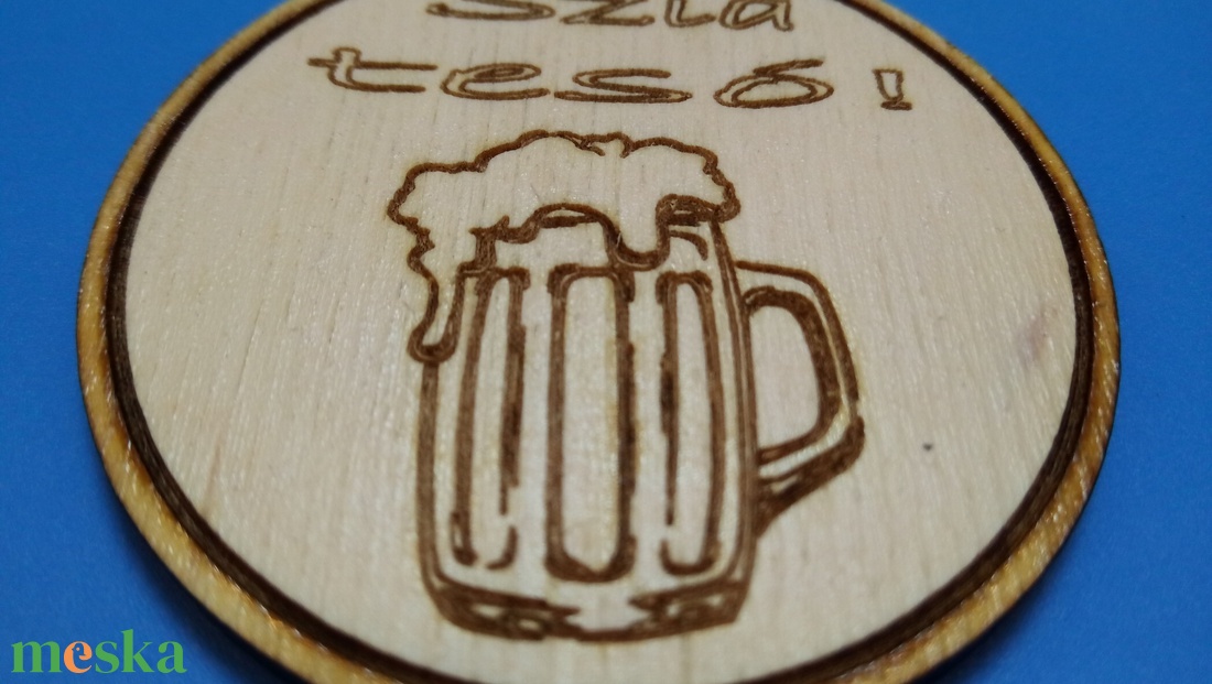 Szia tesó! Hűtőmégnes, fiúnak, fiú testvérnek. Ajándéknak, köszönetnek, viccnek, jókedvnek. - otthon & életmód - konyhafelszerelés, tálalás - konyhai dekoráció - hűtőmágnes - Meska.hu