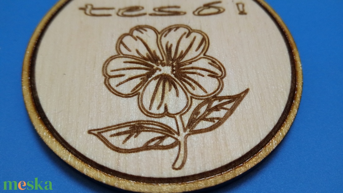 Szia tesó! Hűtőmégnes, lánynak, lány testvérnek. Ajándéknak, köszönetnek, viccnek, jókedvnek. - otthon & életmód - konyhafelszerelés, tálalás - konyhai dekoráció - hűtőmágnes - Meska.hu