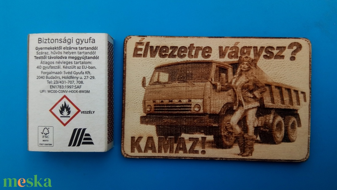 Kamaz mintás hűtőmágenes. Élvezetre vágysz? felirattal, lánnyal. - otthon & életmód - konyhafelszerelés, tálalás - konyhai dekoráció - hűtőmágnes - Meska.hu