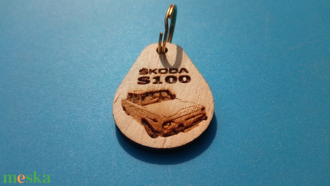 Skoda S100 mintás kulcstartó.  - táska & tok - kulcstartó & táskadísz - kulcstartó - Meska.hu