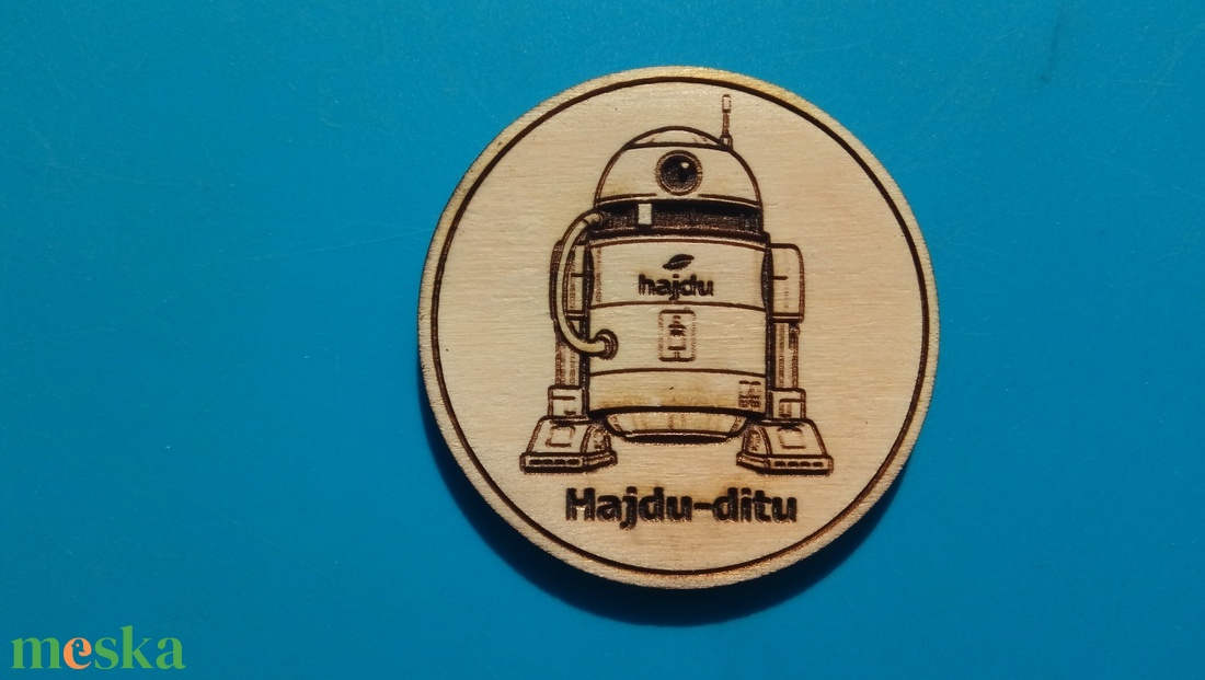 Hadju-ditu hűtőmágnes. A hajdúság harcos mosógépe. - otthon & életmód - konyhafelszerelés, tálalás - konyhai dekoráció - hűtőmágnes - Meska.hu