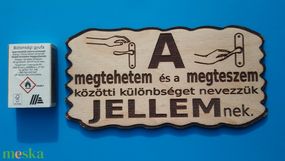 Bölcsesség tábla.  Bölcselet a becsületről, gyerekeknek, felnőtteknek, otthonba, iskolába. - otthon & életmód - dekoráció - kép & falikép - fából készült kép - Meska.hu