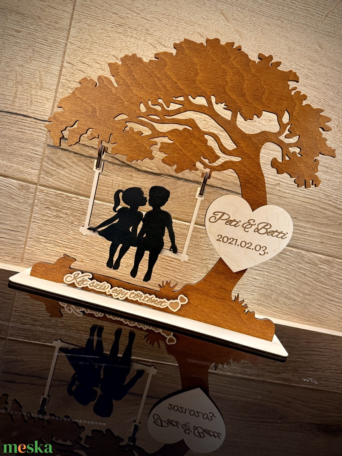 Szerelmünk fája - otthon & életmód - dekoráció - dísztárgy - Meska.hu