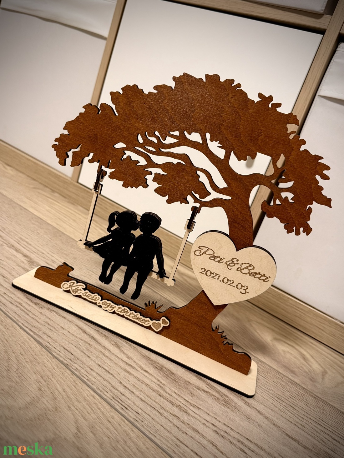 Szerelmünk fája - otthon & életmód - dekoráció - dísztárgy - Meska.hu