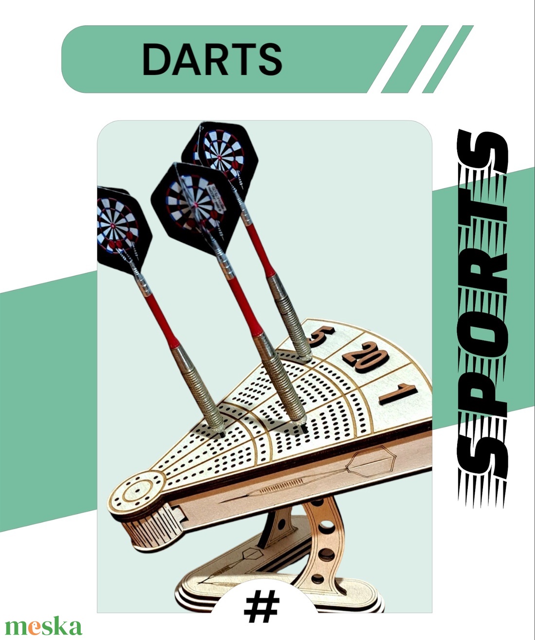 Darts nyíltartó - játék & sport - sport és kikapcsolódás - más játékok, sportok - Meska.hu