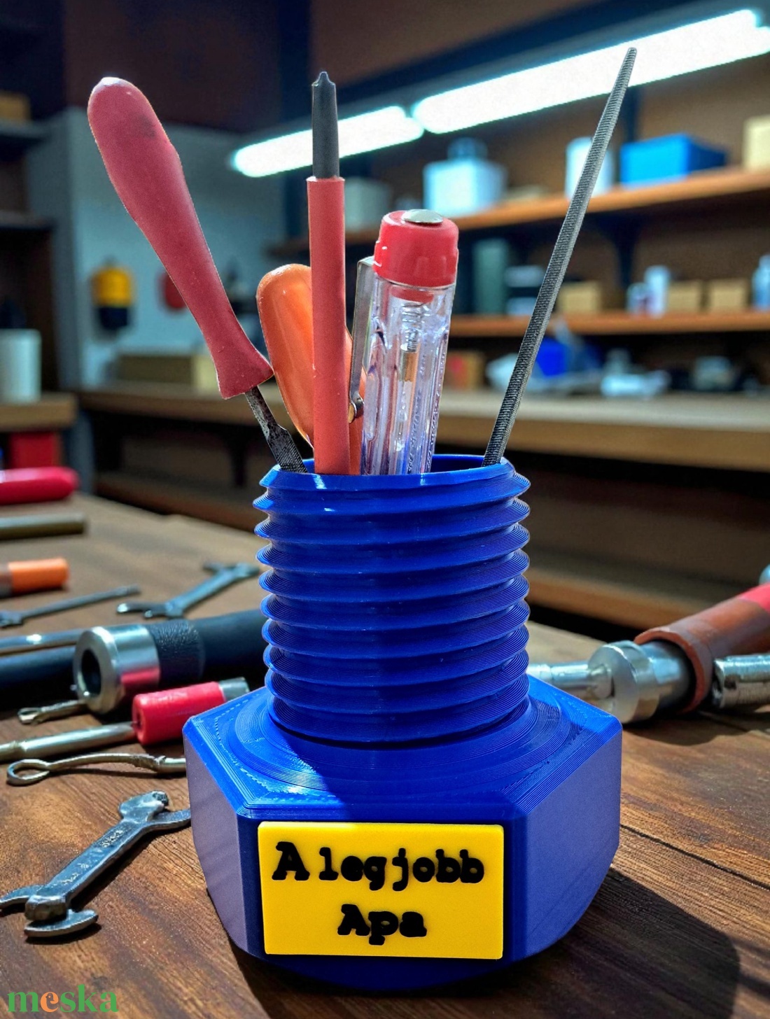 Csavar Formájú Szerszámos- és Ceruzatartó - otthon & életmód - papír, írószer - ceruza & toll - Meska.hu