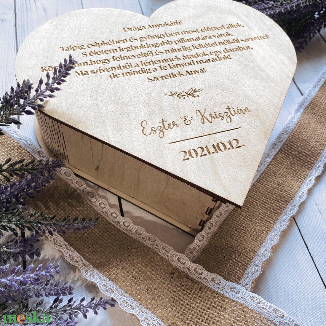 Esküvői szülőköszöntő doboz Anyaköszöntő box - esküvő - emlék & ajándék - köszönőajándék - Meska.hu