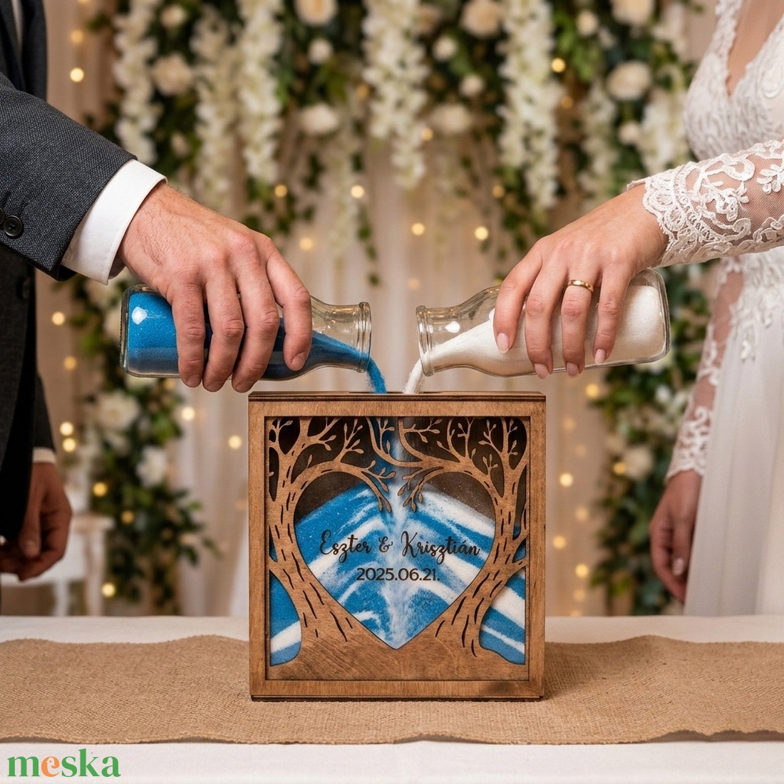 Esküvői Homokceremónia Szett � Életfa - esküvő - emlék & ajándék - nászajándék - ceremónia szett - Meska.hu