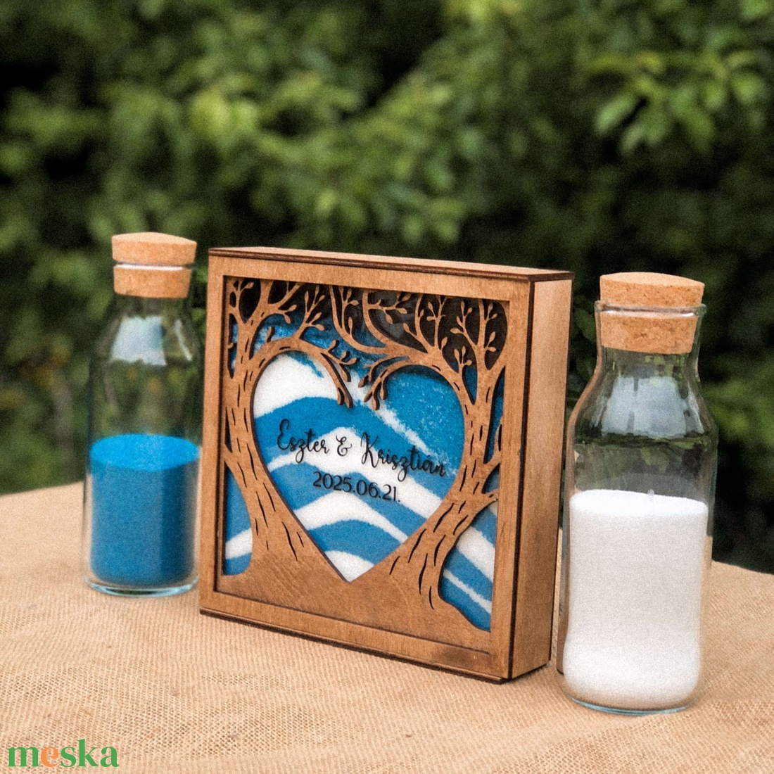 Esküvői Homokceremónia Szett � Életfa - esküvő - emlék & ajándék - nászajándék - ceremónia szett - Meska.hu