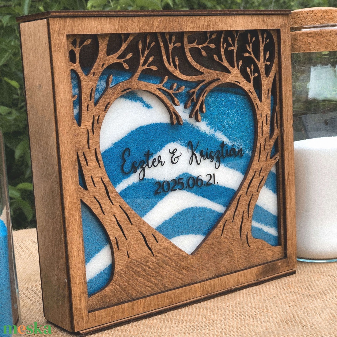 Esküvői Homokceremónia Szett � Életfa - esküvő - emlék & ajándék - nászajándék - ceremónia szett - Meska.hu