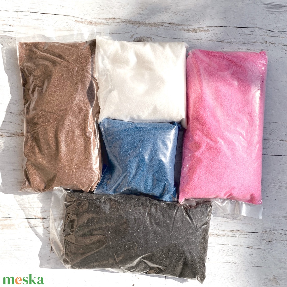 Esküvői homokceremónia szett - esküvő - emlék & ajándék - nászajándék - ceremónia szett - Meska.hu