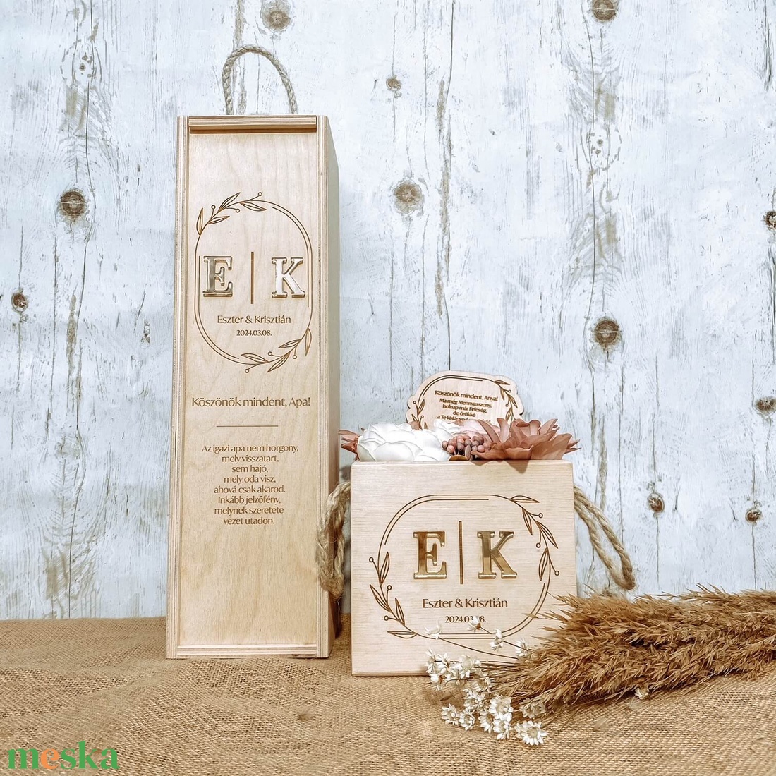 Esküvői Szülőköszöntő Ajándék szett � Lila - esküvő - emlék & ajándék - szülőköszöntő ajándék - Meska.hu