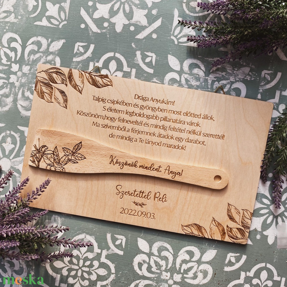 Esküvői Szülőköszöntő Ajándék � Anyaköszöntő fakanál - esküvő - emlék & ajándék - szülőköszöntő ajándék - Meska.hu