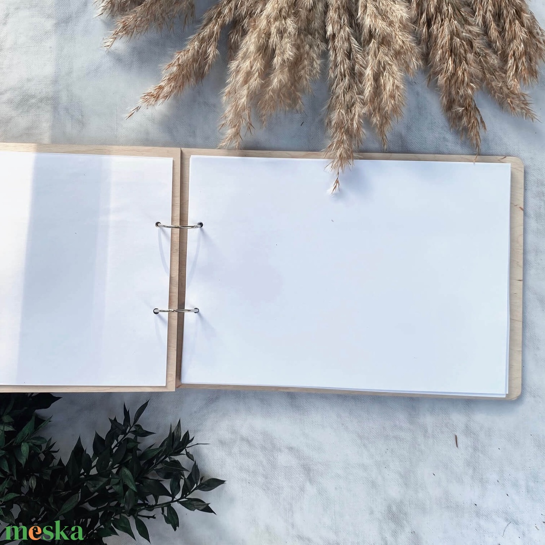 Esküvői vendégkönyv � Fa borítós � Természet - Barna - esküvő - emlék & ajándék - vendégkönyv - Meska.hu