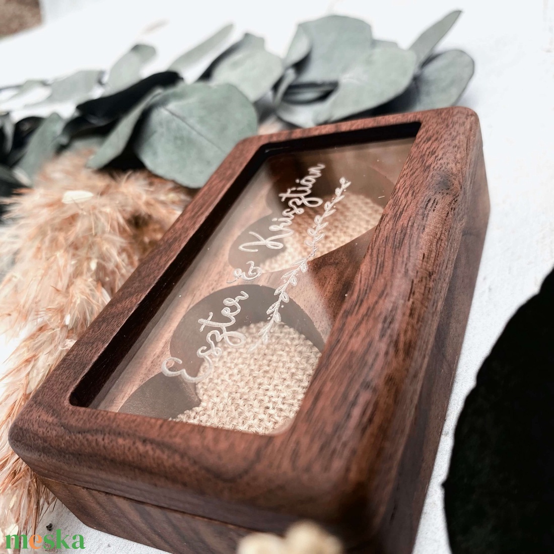 Esküvői Gyűrűtartó � szív - esküvő - kiegészítők - gyűrűtartó & gyűrűpárna - Meska.hu