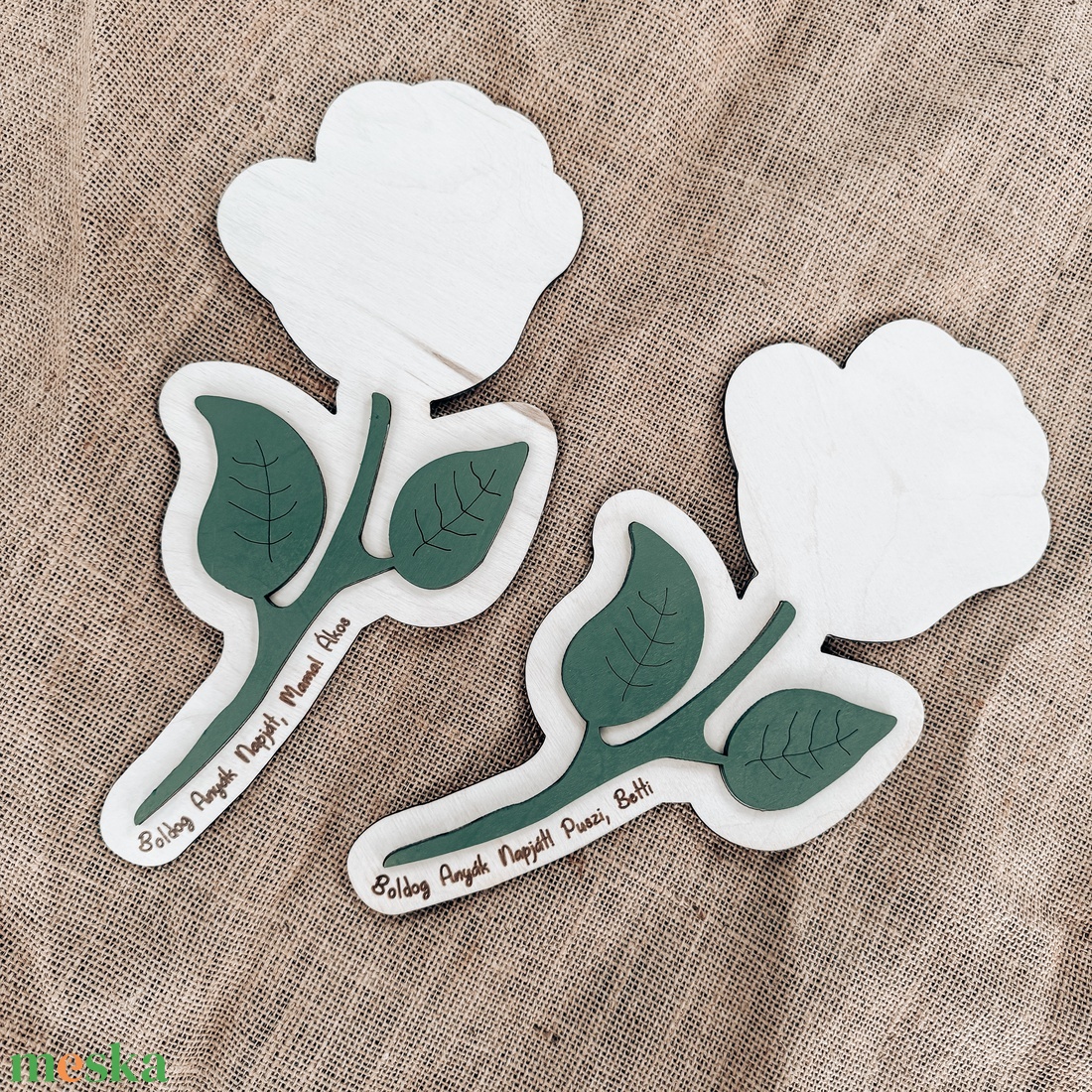 Anyák napi fa virág - otthon & életmód - dekoráció - asztal és polc dekoráció - gravírozott táblák - Meska.hu