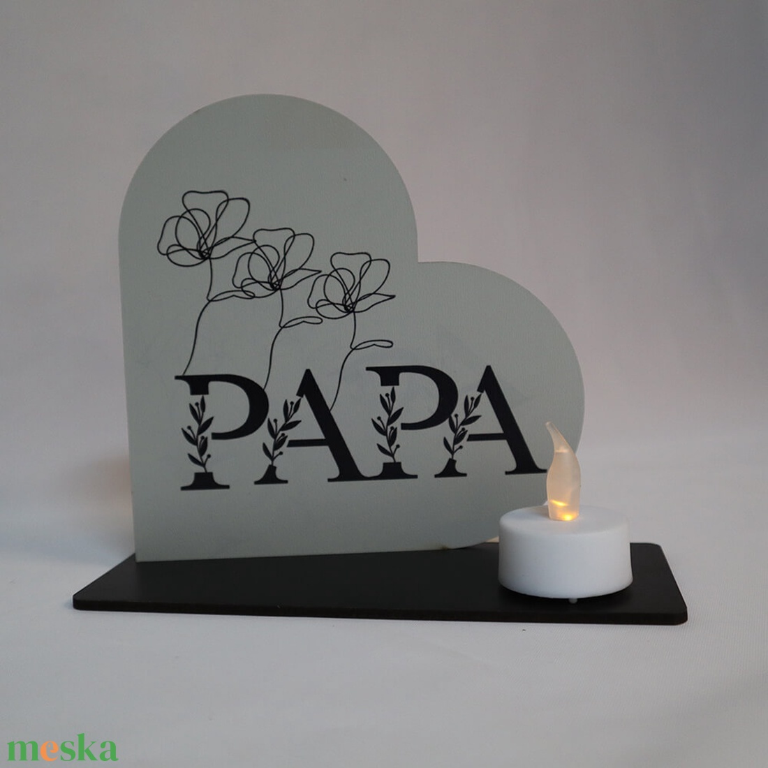 Kegyeleti sírdísz mécsessel - Papa - otthon & életmód - vallás - temetkezési tárgy - Meska.hu Kegyeleti sírdísz mécsessel - Papa - otthon & életmód - vallás - temetkezési tárgy - Meska.hu