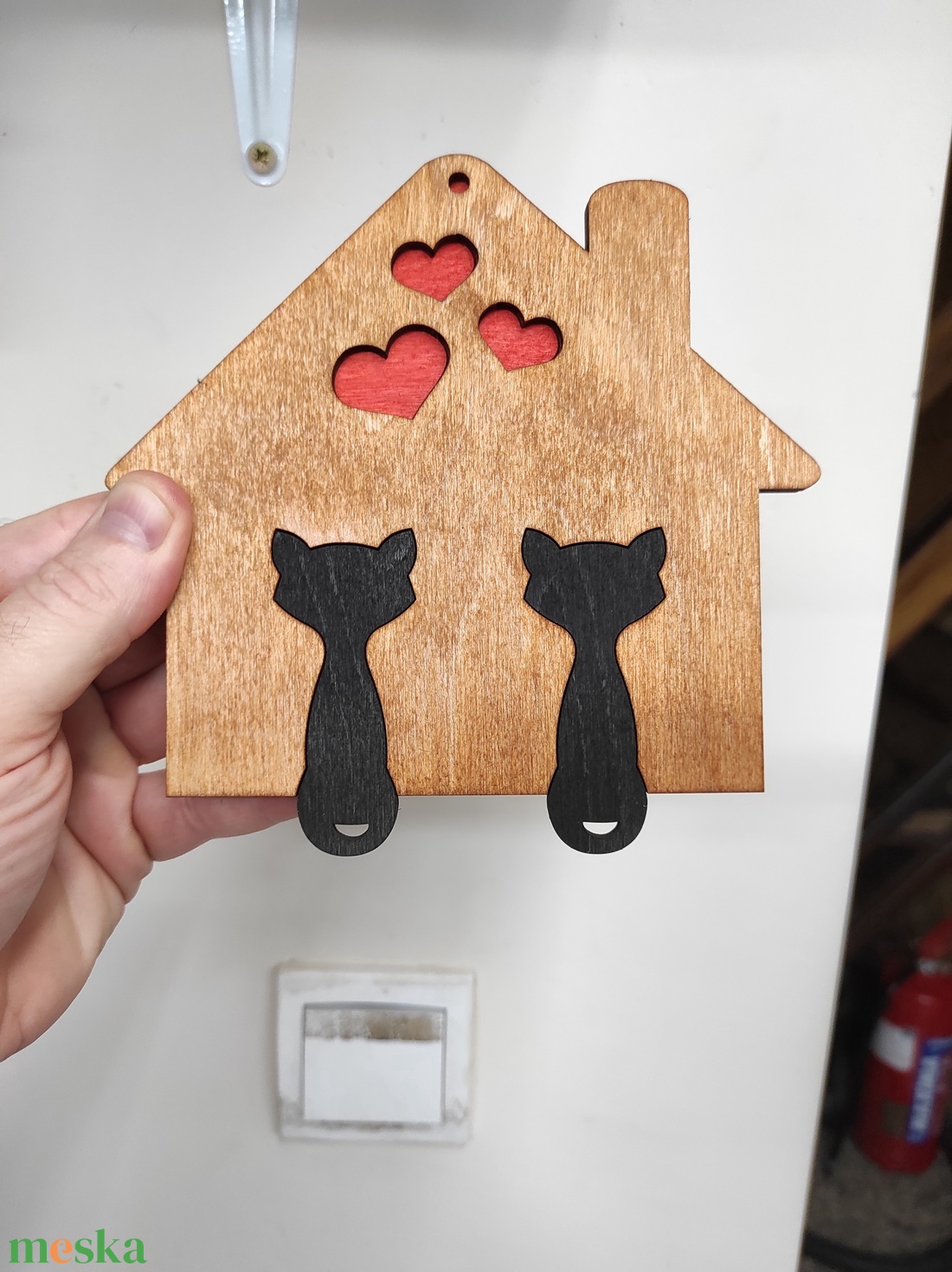 Fali kulcstartó - otthon & életmód - dekoráció - fali és függő dekoráció - fali kulcstartó - Meska.hu