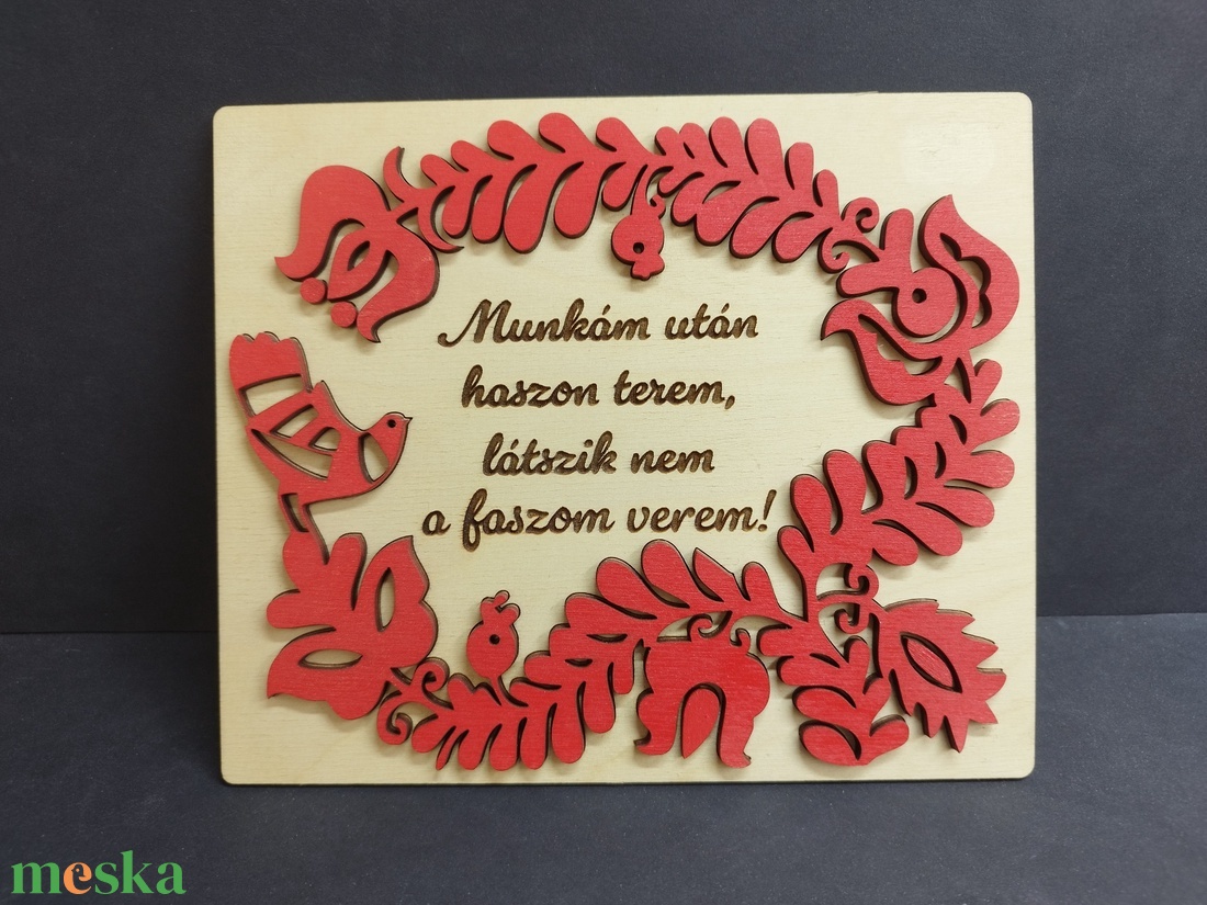 Motivációs tábla  - otthon & életmód - dekoráció - ajtó- és ablak dekoráció - ajtótábla - Meska.hu