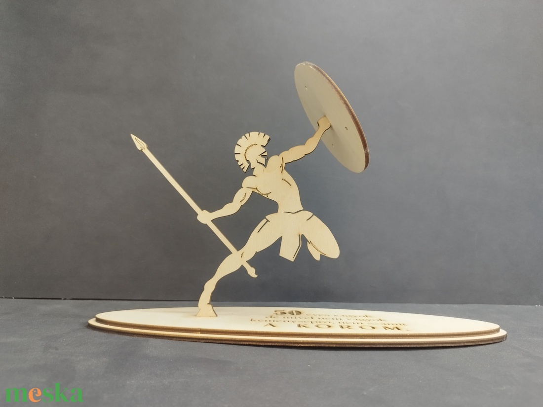 Darts nyíl tartó spártai katona - játék & sport - sport és kikapcsolódás - más játékok, sportok - Meska.hu