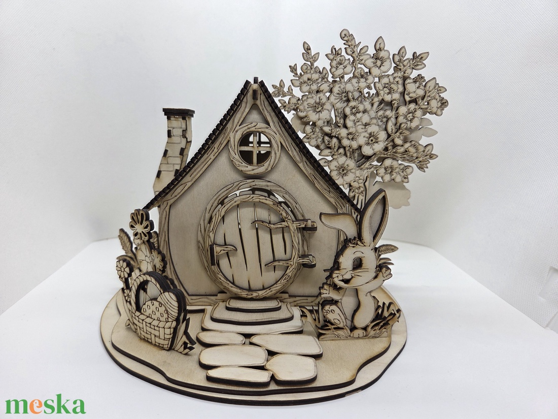 Nyusziház mécsestartó - otthon & életmód - gyertya, illat, aroma - mécses és mécsestartó - Meska.hu