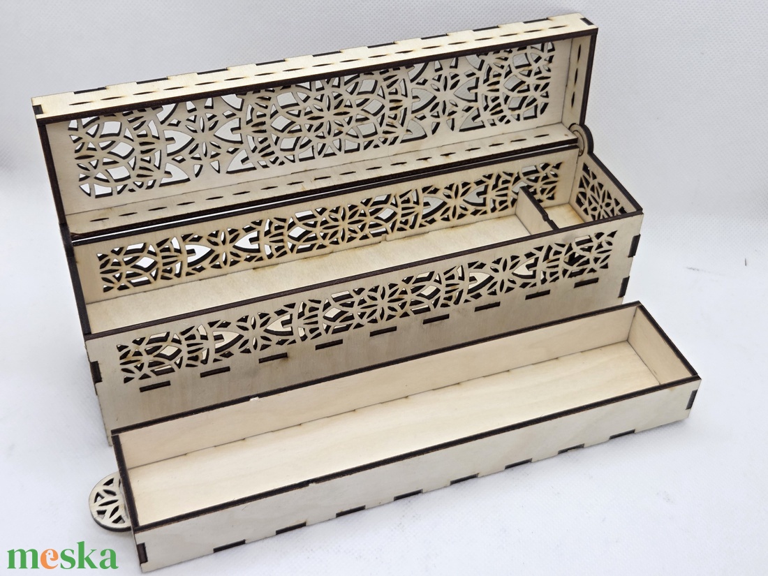 Füstölőtartó - fiókos - otthon & életmód - dekoráció - spiritualitás - füstölő és füstölőtartó - Meska.hu